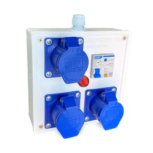 hộp nguồn 1 pha vỏ nhựa có đèn báo MDBOX.V1.CD