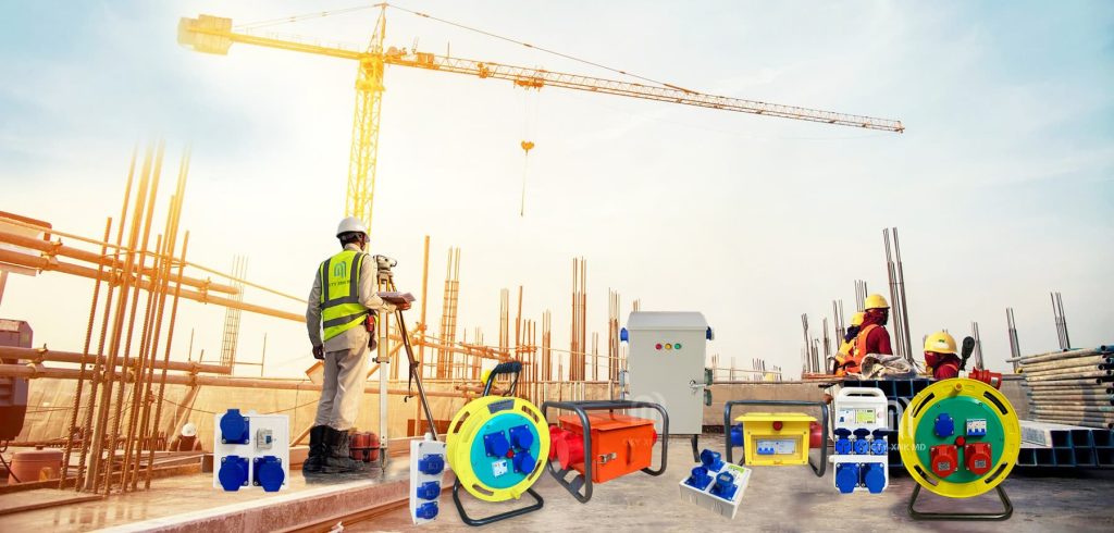 hộp nguồn thi công tạm công trình an toàn