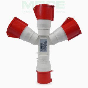 Chia 3 công nghiệp 3 pha 4 chấu 32A MD1024