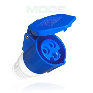 Ổ cắm công nghiệp 1 pha 16a 3 chấu di động MD213