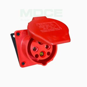 ổ cắm 3 pha 4 chấu lắp tủ điện 16A