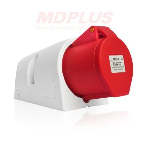 Ổ cắm 3 pha gắn tường 32A 4 chấu MDP124