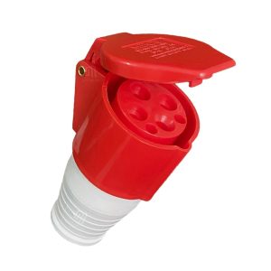 ổ cắm 4 chân 16a đấu nối di động dùng điện công nghiệp 3 pha