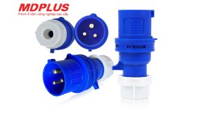 phích cắm công nghiệp 1 pha 16A 3 chấu cao cấp MDP013;