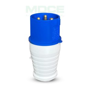 Phích cắm công nghiệp 1 pha 32A 3 chấu MD023