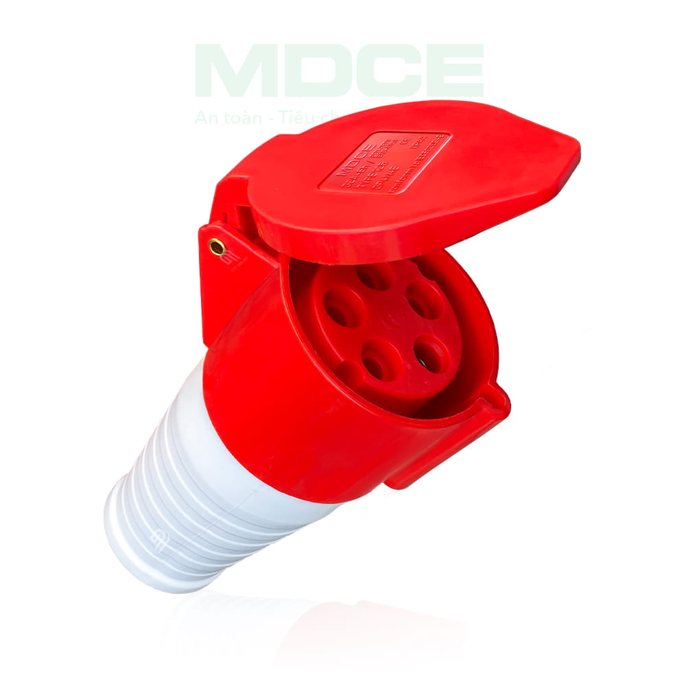 Ổ cắm công nghiệp 3 pha 5 chấu 32A di động MD225
