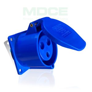 Ổ cắm 3 chân 32A gắn tủ điện 1 pha MD323 bền bỉ