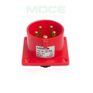 Phích cắm gắn tủ điện 3 pha 5 chấu 16A MD615