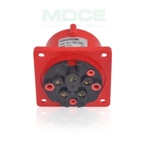 Hướng dẫn vị trí đấu dây điện vào các cực của phích cắm 5 chấu gắn tủ 3 pha 16a Md615