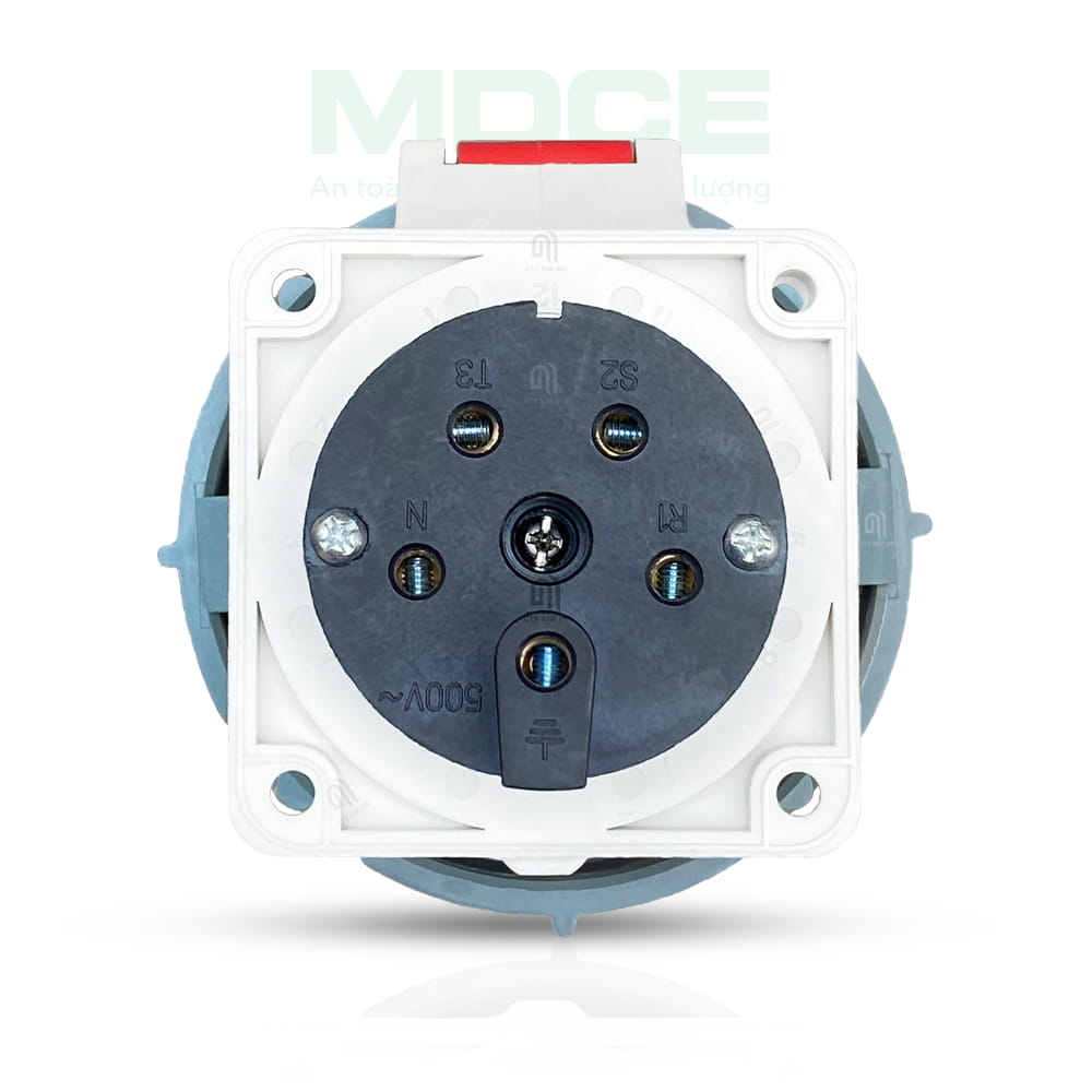 Đấu nối ổ cắm 3 pha 5 chấu 32A MD3252