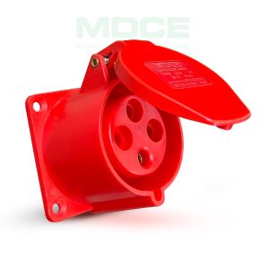 Ổ cắm gắn tủ điện 3 pha 4 chấu 32a IP44 MD324